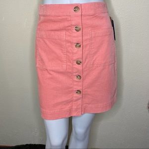 Cremieux Primrose Corduroy Skirt Size 0